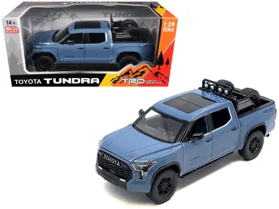 Generic H08555R-CBL - 2023 Toyota Tundra TRD 4x4 Pickup Truck Cavalry Blue with Su