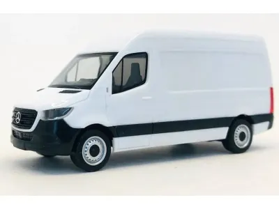 Promotex 006593W - 2018 Mercedes-Benz Sprinter Van White 187 (HO) Plastic Model