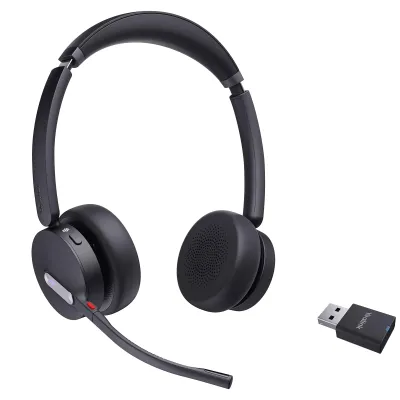 Yealink 1208685 - WH64 Hybrid Dual Teams - Wireless Binaural headset with a DE