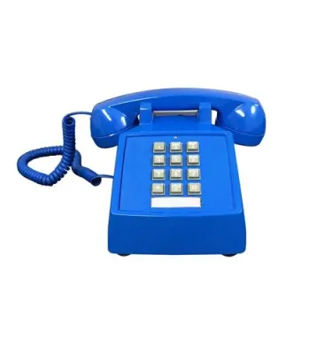 Cortelco 250012-VBA-20M - 2554 Desk Phone Blue