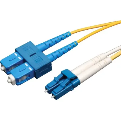 EATON TRIPP LITE SERIES CONNECTIVIT N366-02M - Tripp Lite 2M Duplex Singlemode Fiber 8.3125 Patch Cable LCS