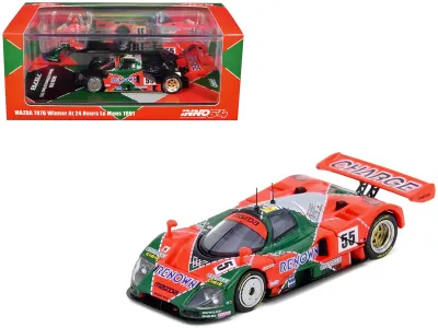 Inno Models IN64-787B-LM91W - Mazda 787B 55 Johnny Herbert - Volker Weidler - Bertrand Gac