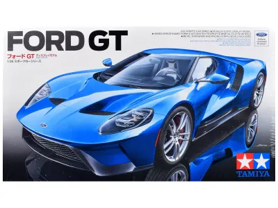 Tamiya TAM-24346 - Model Kit Ford GT 124 Scale Model by Tamiya