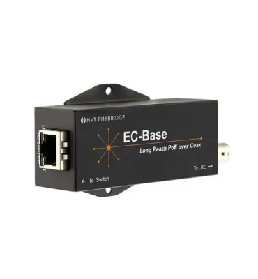 Phybridge NV-ECLK-BSE - EC-BASE Long Reach PoE++ Extender for Enhanced Networking