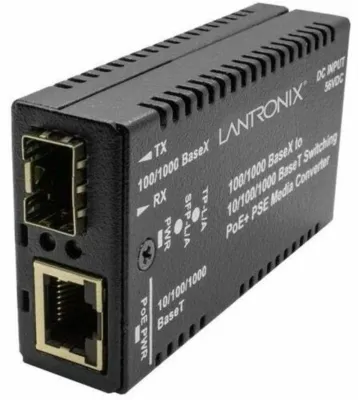 Transition Networks M/GE-PSW-PSE-01-NA - POE MEDIA CONVERTER 1GE TP TO FIBE SFPR MINI 802.3AT PSE W -