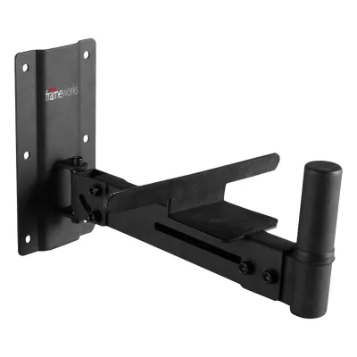 GATOR GFW-SPK-WM100 - Adjustable Wall Mountable Speaker Stands Pair 100 weight cap