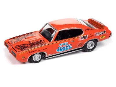 Racing Champions RC016-RCSP029A - 1969 Pontiac GTO Orange with Graphics The Judge - Arnie The 