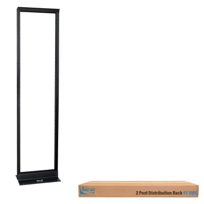 ICC ICCMSR1984 - DISTRIBUTION RACK BLACK 7ft 45 RMS.
