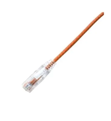 LYNN ELECTRONICS, LLC. CPCS-6OR-005F - PATCH CORD CAT6 SLIM 5FT ORANGE