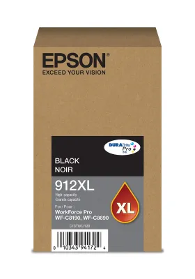 EPSON T912XL120 - T912 Durabrite High Cap Blk