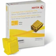 XEROX 108R00952 - Xerox Yellow Solid Ink (6 SticksBox) (Total Box Yield 17300)