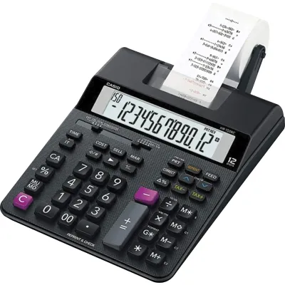 Casio HR200RC - HR200RC 12 DIGIT