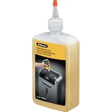 FELLOWES 35250 - SHREDDER OIL, 12 OZ. BOTTLE WITH EXTENSION NOZZLE