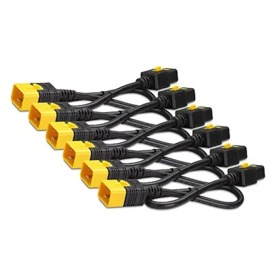 APC - Schneider Electric AP8712S - Power Cord Kit (6 ea), Locking, C19 to C