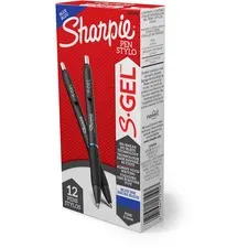 Newell Brands 2096146 - SHARPIE GEL 0.5MM 12CT BOX BLUE