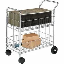 FELLOWES 40912 - TOP BASKET WITH ADJUSTABLE GUIDES HOLDS UP TO 150 LETTER OR 