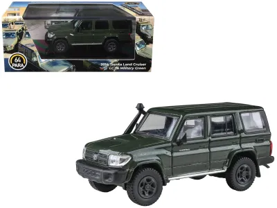 PARAGON PA-56313 - 2014 Toyota Land Cruiser LC 76 Military Green 164 Diecast Mo