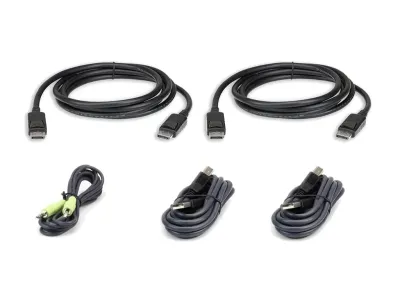 Aten Technologies 2L7D03UDPX5 - 10FT. DUAL DISPLAY DISPLAYPORT SECURE KVM CABLE KIT