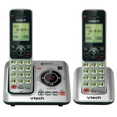 VTECH CS6629-2 - 2 Handset Answering System with Caller IDCall Waiting 80-861