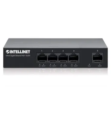 Manhattan 561792 - 5-PORT GIGABIT ETHERNET POE+ SWITCH