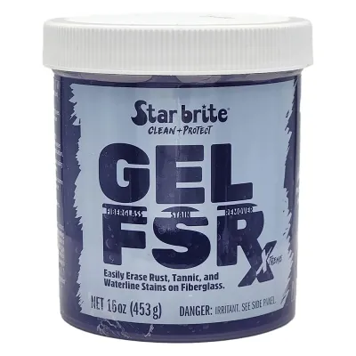 Star brite 205264 - Star brite Gel FSRX Fiberglass Stain Remover - 64oz
