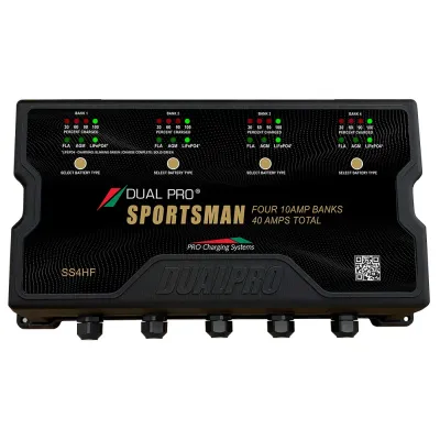 Dual Pro SS4HF - Dual Pro Sportsman HF (High Frequency) Battery Charger 40A -