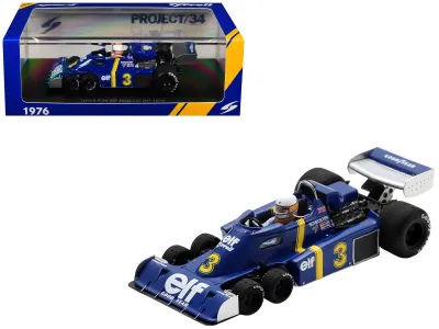 Spark S7305 - Tyrrell P34 3 Jody Scheckter Formula One F1 Belgian GP (1976