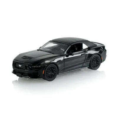 Greenlight 28190B - 2024 Ford Mustang GT Convertible Black Black Bandit Series 3