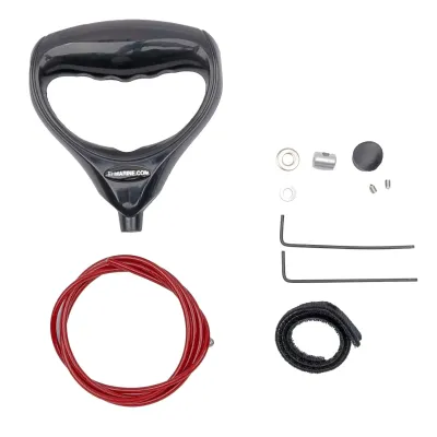 TH Marine Supplies GFH-1G-DP - TH Marine G-Force Handle and Cable Black