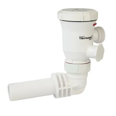 Navico Group 5664-4 - Attwood Tsunami Mk2 T1200 Aerator - 12V - 90-Degree Inlet