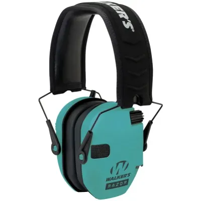 Walkers GWPRSEMLTL - Walkers RAZOR SLIM ELECTRONIC MUFF - LIGHT TEAL