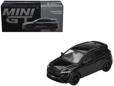 Mini GT MGT01206 - Hyundai Kona N Phantom Black Limited Edition 164 Diecast Mod