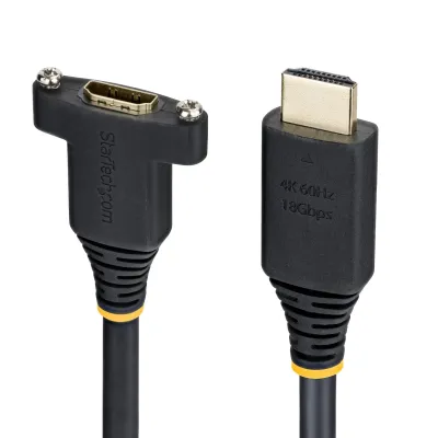 STARTECH HDMI2PNLFM-180CM - 6ft Panel Mount HDMI Cable
