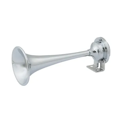 Navico Group 10107 - Marinco 12V Chrome Plated Single Trumpet Mini Air Horn