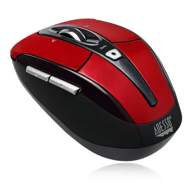 Adesso IMOUSE S60R - Adesso iMouse S60R 2.4 GHz Wireless Programmable Nano Mouse 
