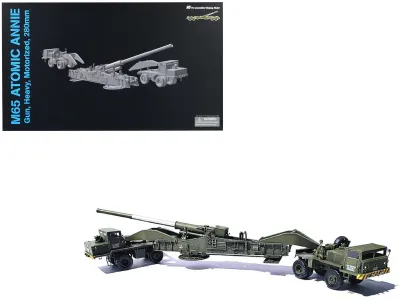 Dragon Models 63159 - United States M65 Atomic Cannon Atomic Annie Artillery Olive