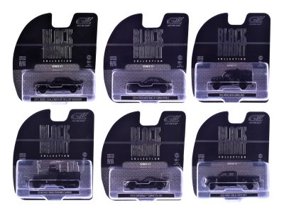 Greenlight 28190SET - Black Bandit Series 31 6 piece Set 164 Diecast Model Cars by
