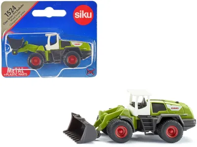 SIKU 1524 - Claas Torion 1914 Wheel Loader Green with White Top Diecast 