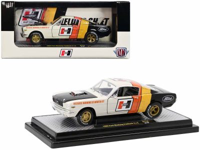 M2 40300-116B - 1971 Dodge Challenger RT 440 Orange with Yellow Stripes and 