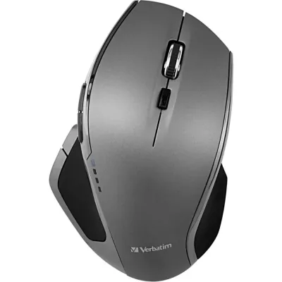 VERBATIM 98622 - WRLS 8BUTN DLX MOUSE GRY