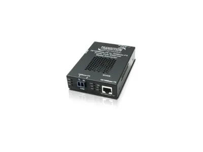 Transition Networks SPOEB1039-105-NA - 10100BASE-TX RJ45 POE TO 100BASE-FX, MM LC, 2 KM WITH -NA PO