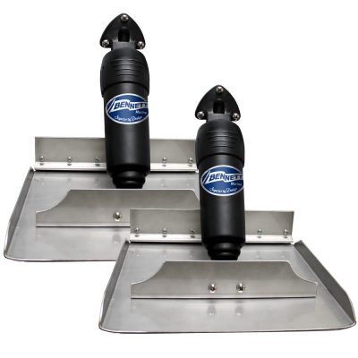 Bennett Marine BOLT1812 - Bennett BOLT1812 Electric Trim Tabs 18X12 Require Control