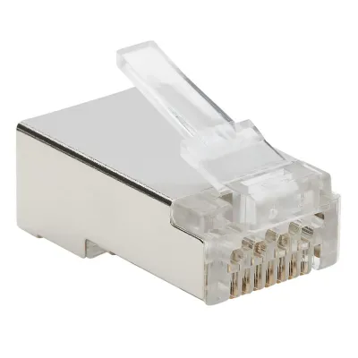 EATON TRIPP LITE SERIES CONNECTIVIT N232-050-FTP - 50PK CAT6 RJ45 PASS-THROUGH FTP