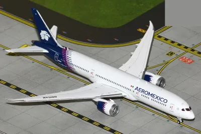 GeminiJets GJAMX2414 - Boeing 787-9 Commercial Aircraft Aeromexico (N815AM) White w