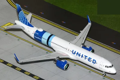 GeminiJets G2UAL1523 - Airbus A321neo Commercial Aircraft United Airlines Coastline