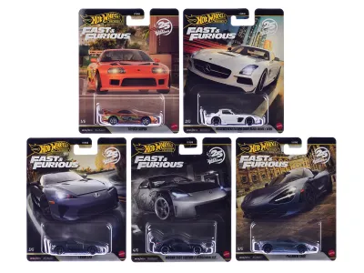Hot Wheels HNW46-956R - Fast & Furious 25th Anniversary 2026 10 piece Set R Diecast 