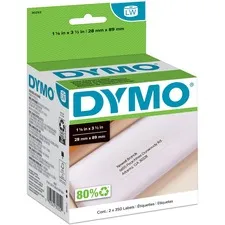 Newell Brands 30252 - Dymo LabelWriter Address Labels - 1 18 Width x 3 12 Length -