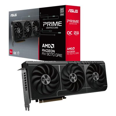 ASUS PRIME-RX9070GRE-O12G-EVO - Asus AMD Radeon RX 9070 GRE Graphic Card - 12 GB GDDR6 | SKU