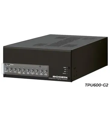 Bogen TPU600-G2 - Telephone Paging Amp, 600W, Gen 2