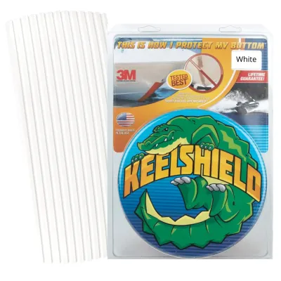 Gator Guard KS9WHT - Keelshield 9ft White